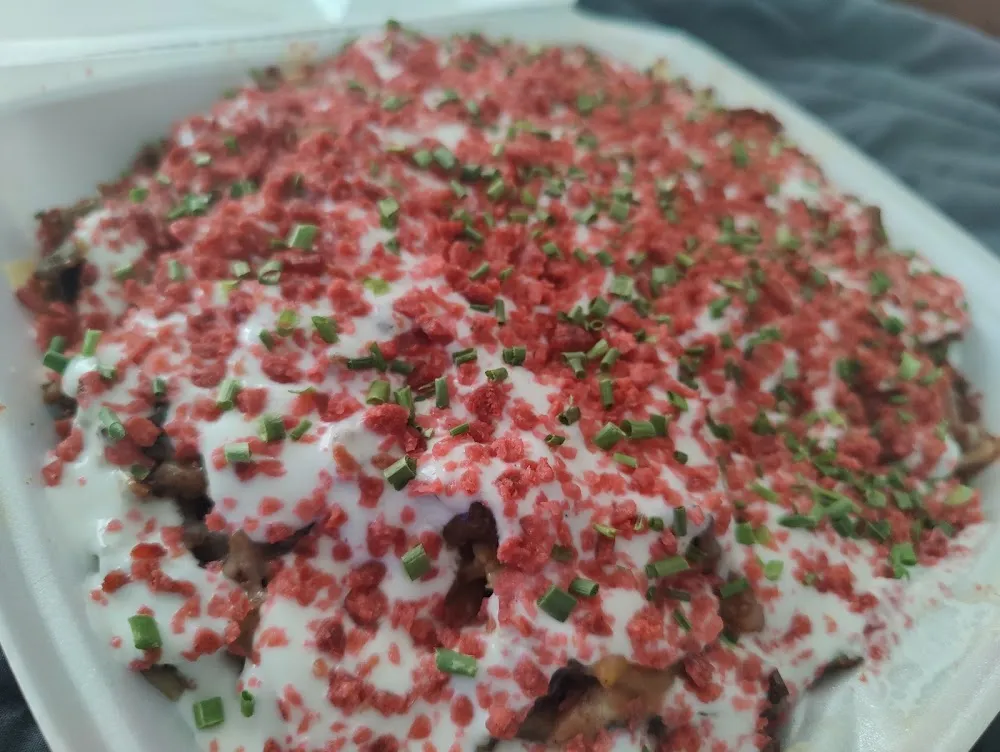 Chicken Steak Gyro & Beef Potatoes